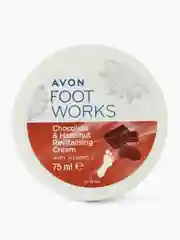 Восстанавливающий крем для ног с ароматом шоколада и лесного ореха, Avon/75 мл