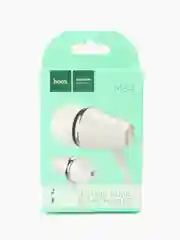 Белый наушники с микрофоном HOCO M34 3.5mm Jack