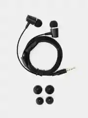 Черный наушники с микрофоном HOCO M34 3.5mm Jack