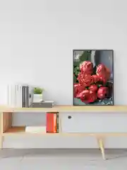 Картина по номерам на холсте с подрамником "Розовый букет пионов", 40*50