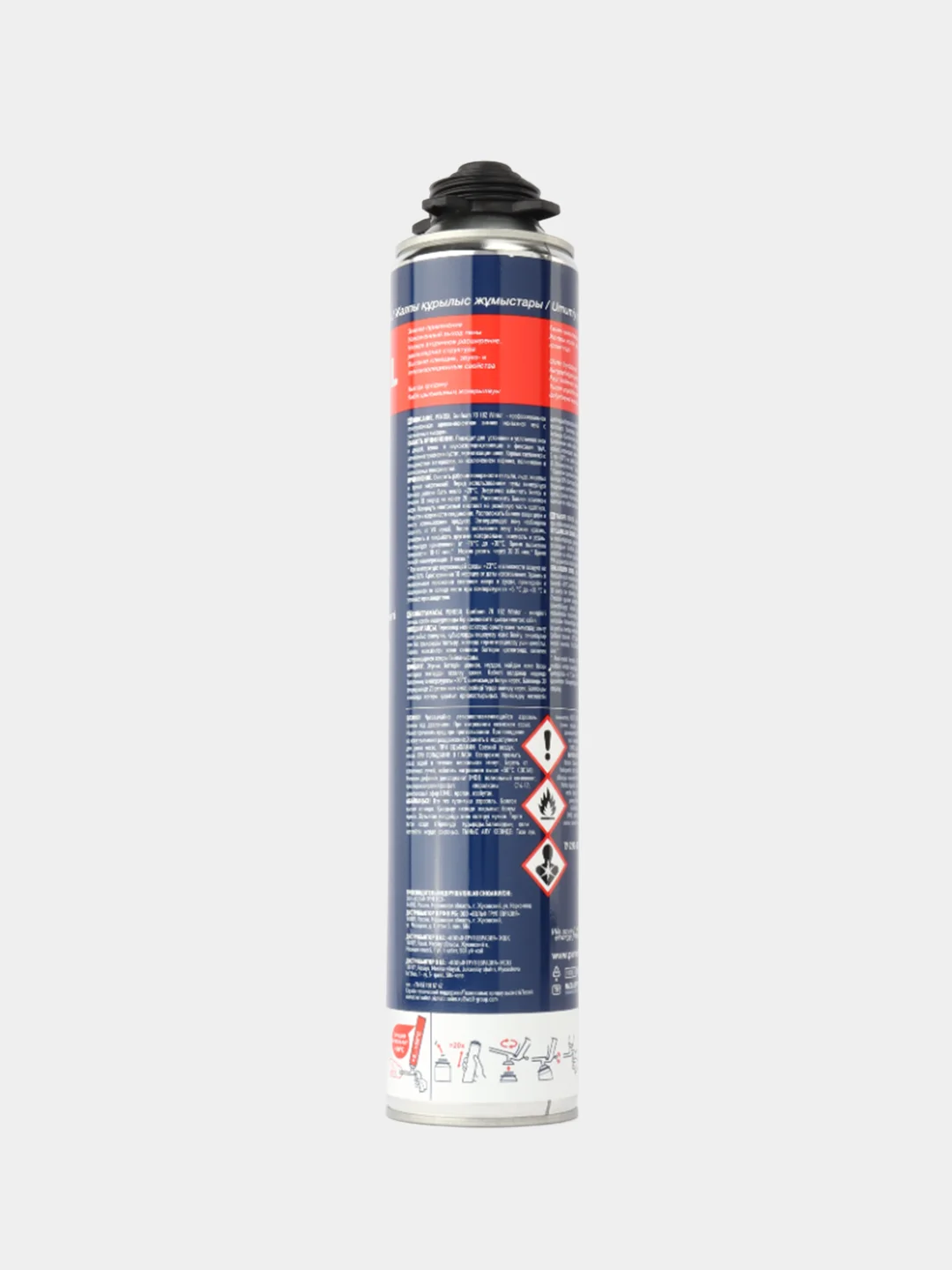 PENOSIL Gunfoam 70 Winter 182, пена монтажная профессиональная, 850 мл