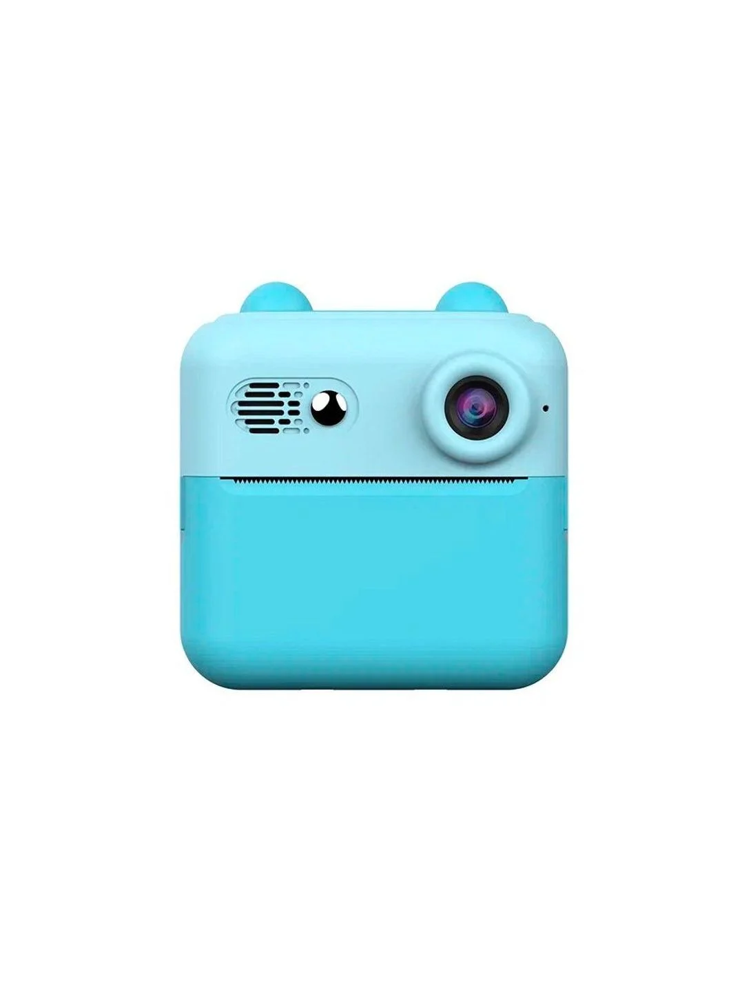 Голубой детский фотоаппарат мгновенной печати Kid Joy Print Cam (KDJ-P7B)