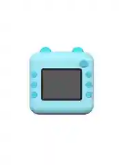 Голубой детский фотоаппарат мгновенной печати Kid Joy Print Cam (KDJ-P7B)