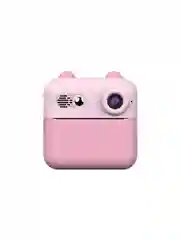 Розовый детский фотоаппарат мгновенной печати Kid Joy Print Cam (KDJ-P7B)