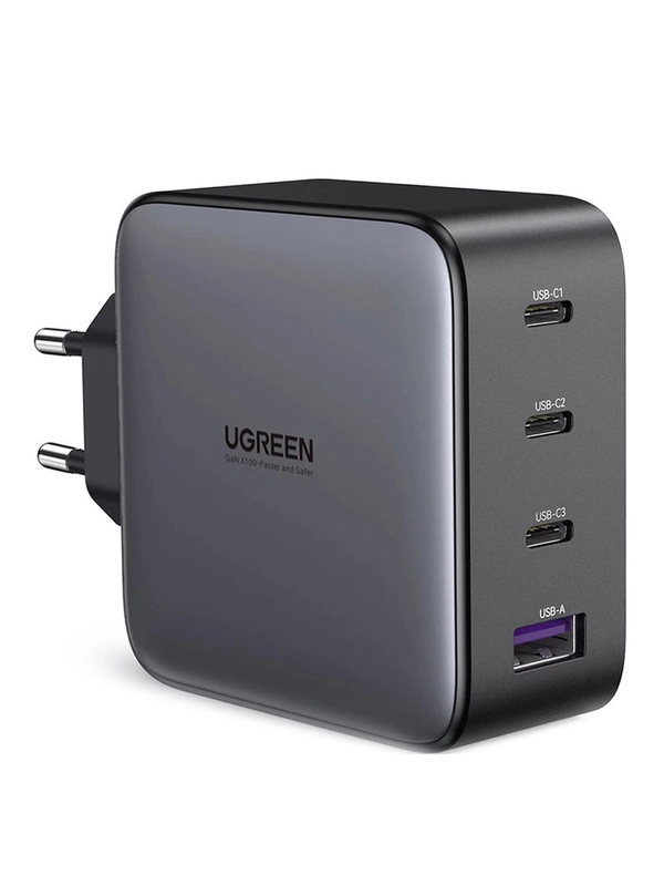 Сетевое зарядное устройство UGREEN CD226 (40747) Nexode 100W USB-A+3*USB-C GaN Tech