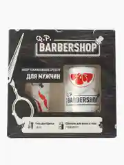 Q.P. Набор №1300 Barbershop Алоэ и Грейпфрут (Шампунь 320мл+Гель для бритья 100мл)