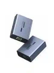 Серый удлинитель UGREEN CM455 (20519EU) HDMI Over Ethernet Extender 1080P 70м EU.