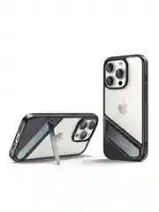 Черный защитный чехол с подставкой UGREEN LP737 (25404) Kickstand Protective Case for iPhone15
