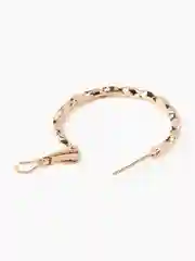 Разноцветный серьги-кольца Swarovski, серьги сваровский, серьги с кристаллами