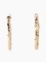 Разноцветный серьги-кольца Swarovski, серьги сваровский, серьги с кристаллами