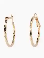 Разноцветный серьги-кольца Swarovski, серьги сваровский, серьги с кристаллами