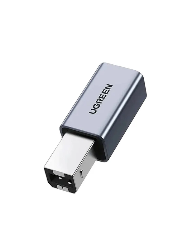 Адаптер UGREEN US382 (20120) USB2.0 USB-C/F to USB2.0 B/M Adapter Aluminum Case.