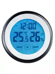 Часы-метеостанция Perfeo "Ike", (PF-F3305B) время, температура, влажность