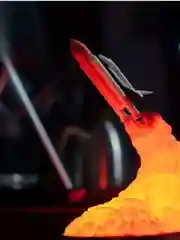 Ночной светильник "Космический шаттл", 3D-ночник