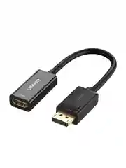 Черный конвертер UGREEN MM137 (40363) DP to HDMI Female Converter 4K*2K@30Hz. Цвет: черный