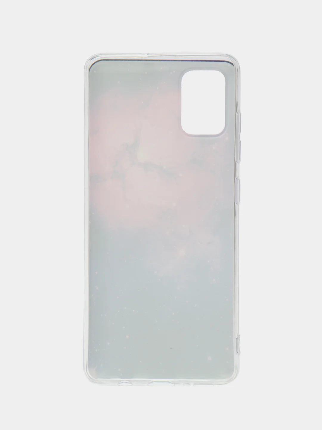 Аметистовый силиконовый чехол на Samsung Galaxy A51 (Самсунг А51)