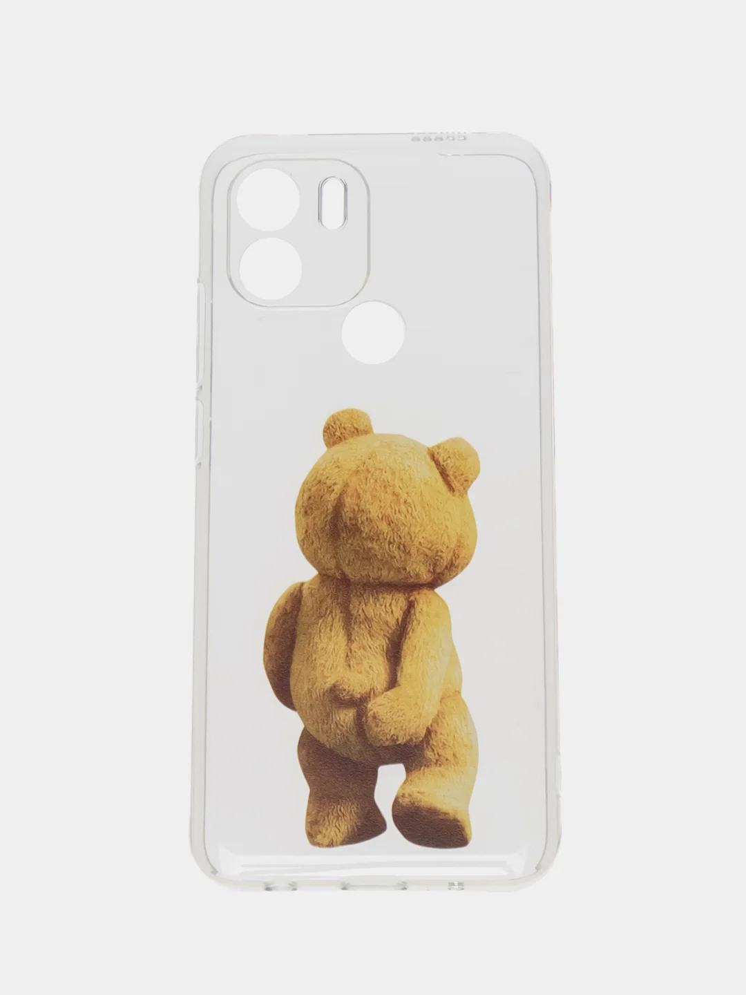 Песочный хаки силиконовый чехол на Xiaomi Redmi A1+/Redmi A2+/Poco C51/C50 (Редми A1 Плюс/Редми А2 Плюс)