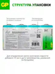 Батарейка GP 14APA21-2CRSWC4 48/192