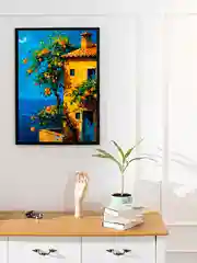 Картина по номерам на холсте с подрамником "Солнечная Сицилия", 40*50