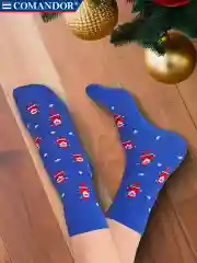 Синий носки новогодние 3 пары