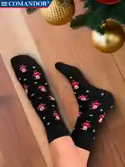 Черный носки новогодние 3 пары