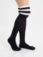 Индиго гольфы выше колен женские