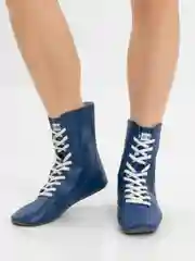 Синий борцовки для самбо SABO