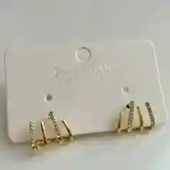 Золотой серьги женсике