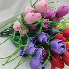Букет из тюльпанов, высота 38см