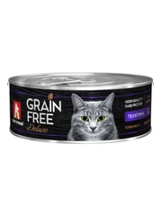 Влажный корм для кошек Zoogurman "Grain free" Телятина, 100 г