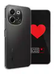 Прозрачный чехол на Tecno Spark 30 5G / Текно Спарк 30 5G прозрачный, с принтом, защита камеры