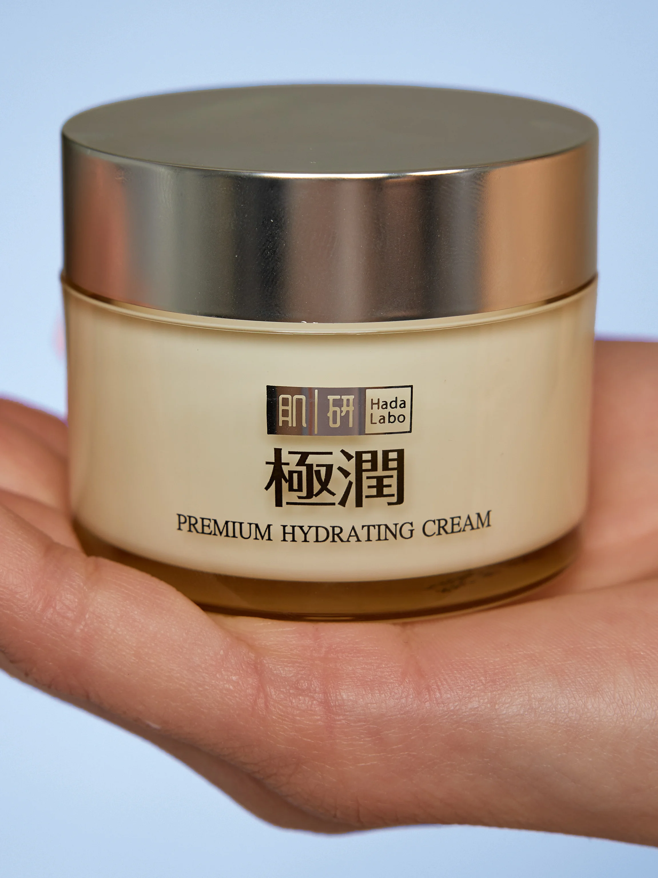 Крем для лица увлажнение с пептидами и коллагеном (HADA LABO Японский), 50 г/ Rohto