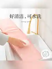 Пастельно-коралловый кофр (ящик) жесткий для хранения вещей и белья (7 секций)