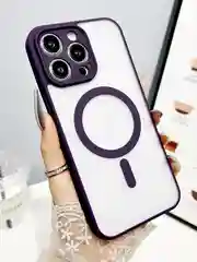 Синий чехол для iPhone 11, 12, 13, 14, 14 Pro, 14 Pro Max MagSafe, чехол на айфон магсейф