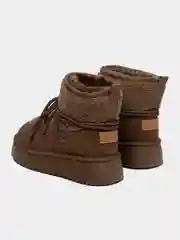 Шоколадный угги женские,  барашки