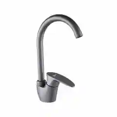 Смеситель для кухни PLStart PL4105-17, хром/графит