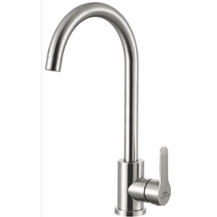 Смеситель для кухни PLStart PL4001, хром