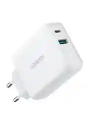 Белый сетевое зарядное устройство UGREEN CD170 (60468) 38W USB-C Wall Charger EU. Цвет: белый