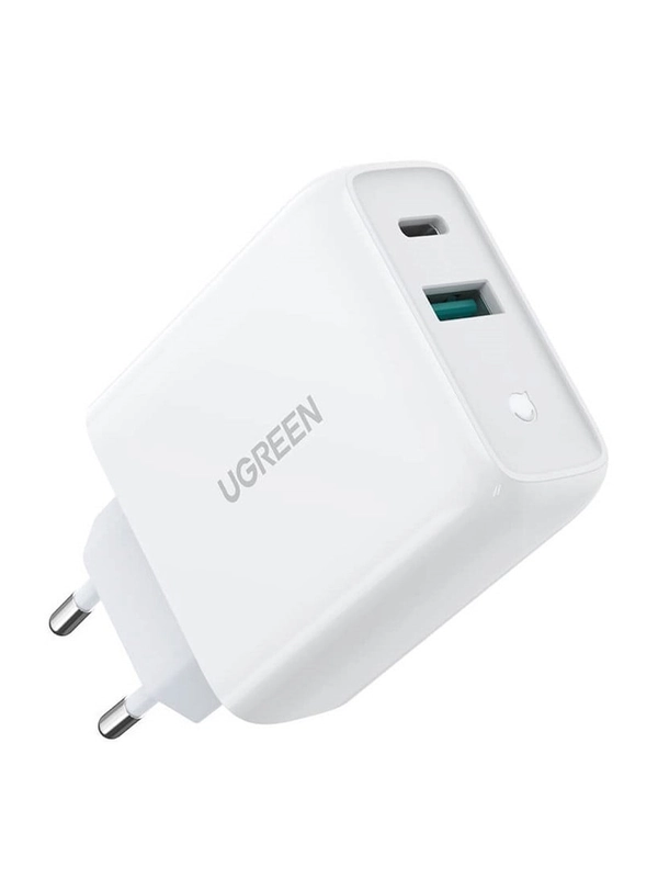 Сетевое зарядное устройство UGREEN CD170 (60468) 38W USB-C Wall Charger EU. Цвет: белый