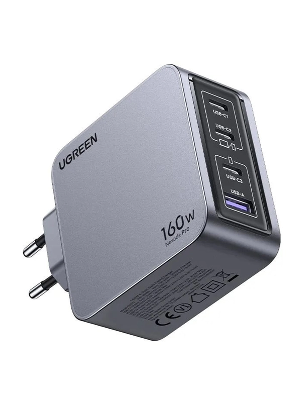 Зарядное устройство UGREEN X763 (25877) Nexode Pro 160W USB-A+3*USB-C GaN Tech