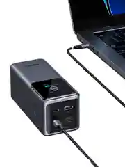 Серый внешний аккумулятор UGREEN PB721 (35524B) 20000mAh 130W Fast Charging Power Bank.