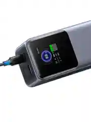 Серый внешний аккумулятор UGREEN PB722 (35525B) 25000mAh 200W Fast Charging Power Bank.
