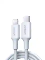 Белый кабель UGREEN US171 (10493) USB-C to Lightning Cable M/M Nickel Plating ABS Shell.