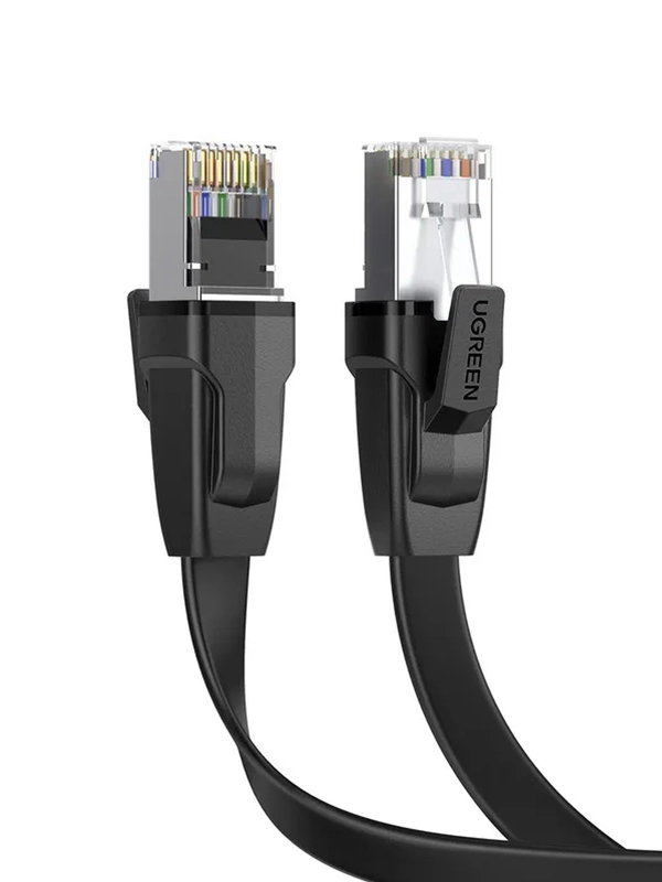 Кабель UGREEN NW134 (10982) Cat 8 U/FTP Ethernet Cable Pure Copper 30AWG. Длина: 3м.