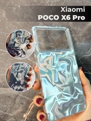 Чехол для Xiaomi Poco X6 Pro (Сяоми Поко Х6 Про), переливающийся, с градиентом