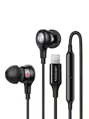 Черный наушники проводные UGREEN EP103 (30631) In-Ear Earphones with Lightning Connector.