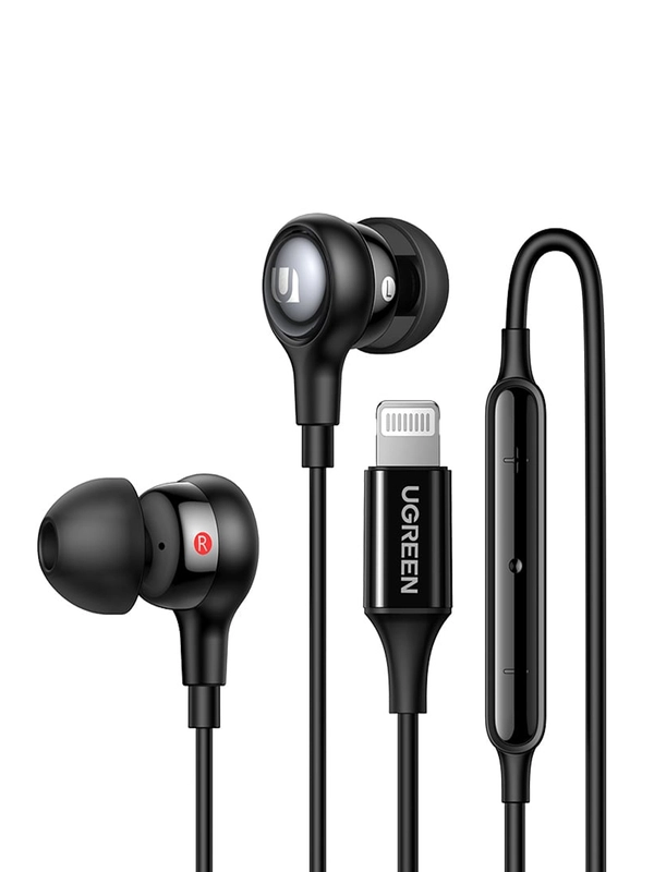 Наушники проводные UGREEN EP103 (30631) In-Ear Earphones with Lightning Connector.