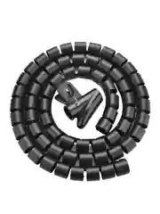 Черный трубка защитная для проводов UGREEN LP121 (30818) Protection Tube. Диаметр: 25 мм.