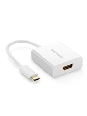 Адаптер UGREEN 40273 USB-C to HDMI Adapter. Цвет: белый