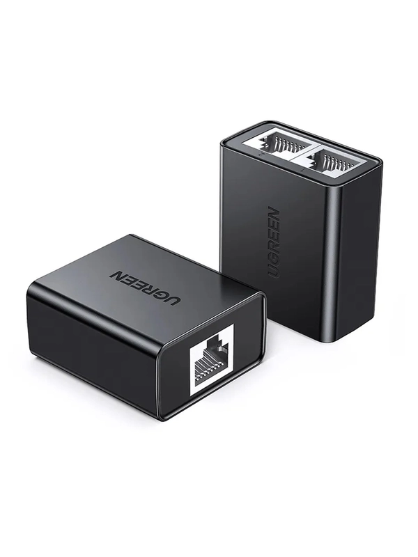 Конвертер UGREEN CM210 (50923) RJ 45 1 to 2 Ethernet Converter 2 шт. Цвет: черный